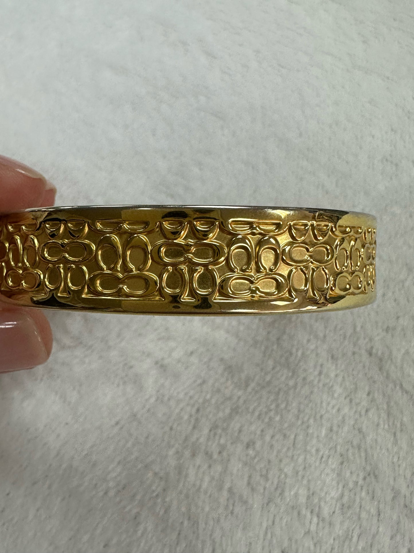 Coach Gold Bangle