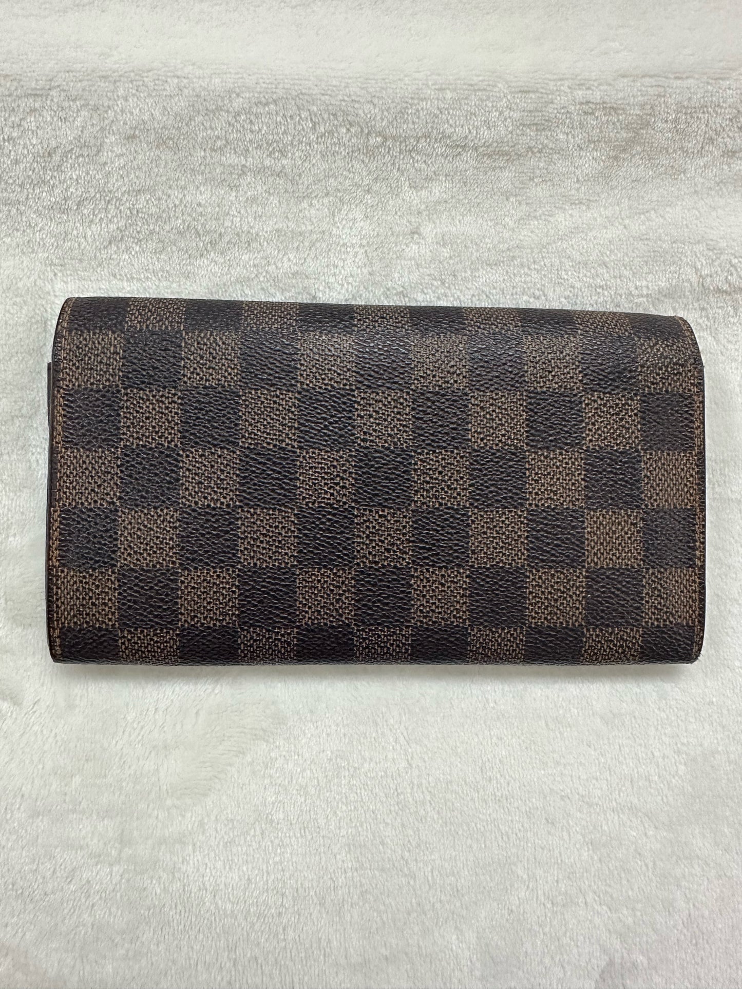 Louis Vuitton Damier Ebene Canvas Wallet