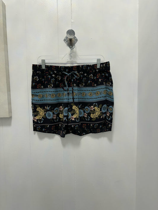 LOFT Floral Drawstring Shorts