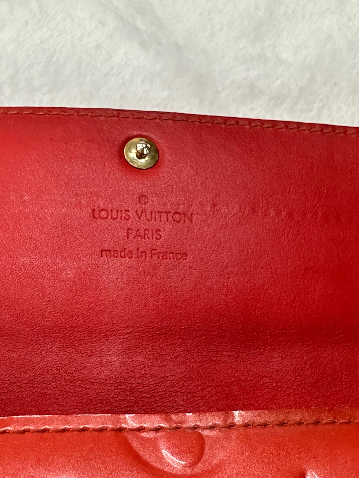 Louis Vuitton Vernis Sarah Wallet