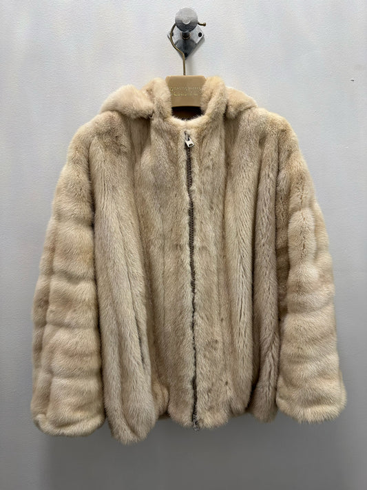 Giorgios Pappas Furrier Beige Fur Coat