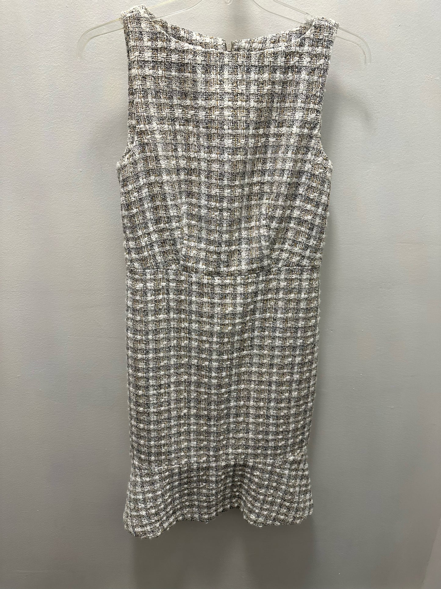 Ann Taylor White Tweed Dress