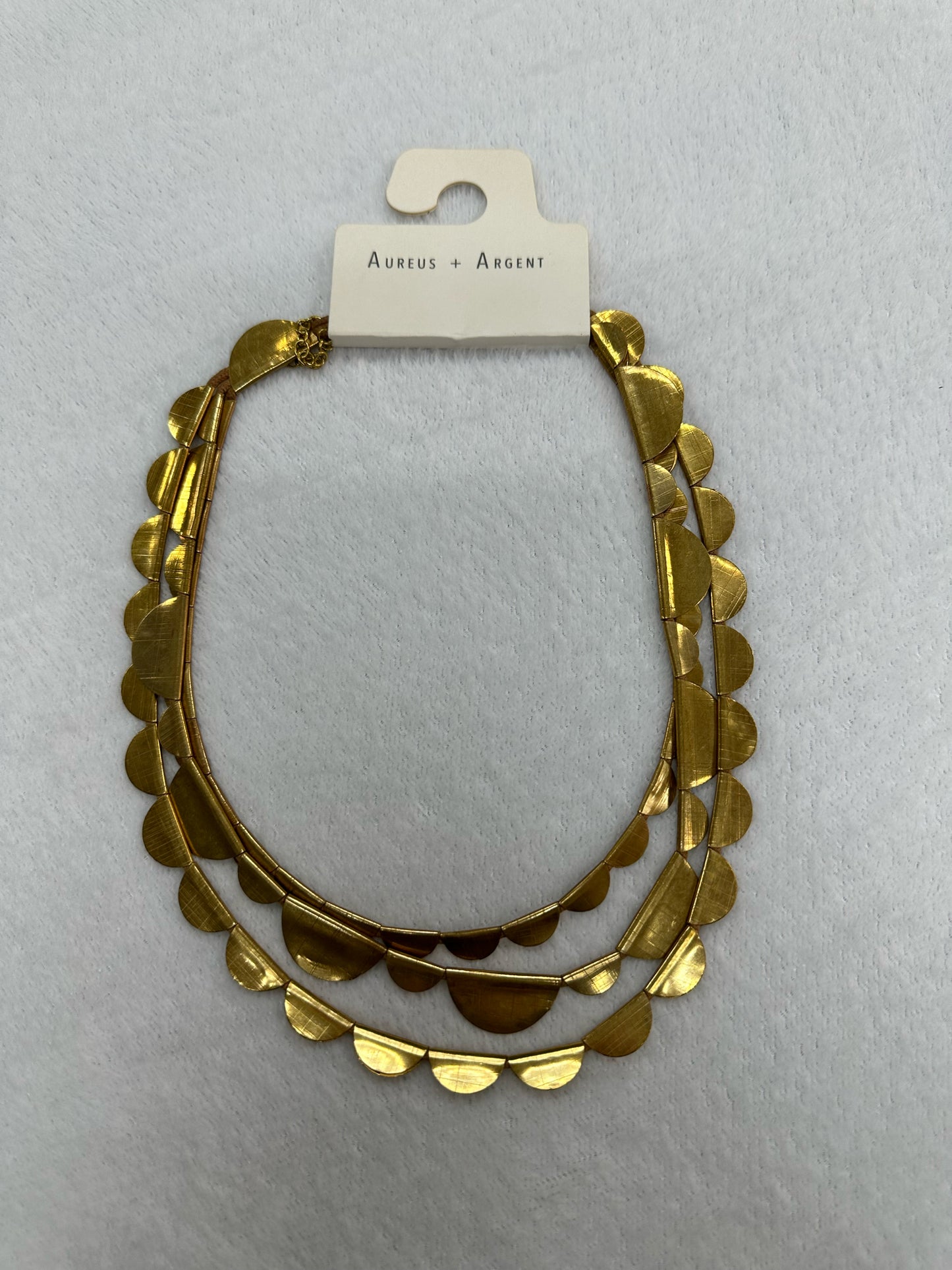 Aureus + Argent Gold Necklace Stack NWT