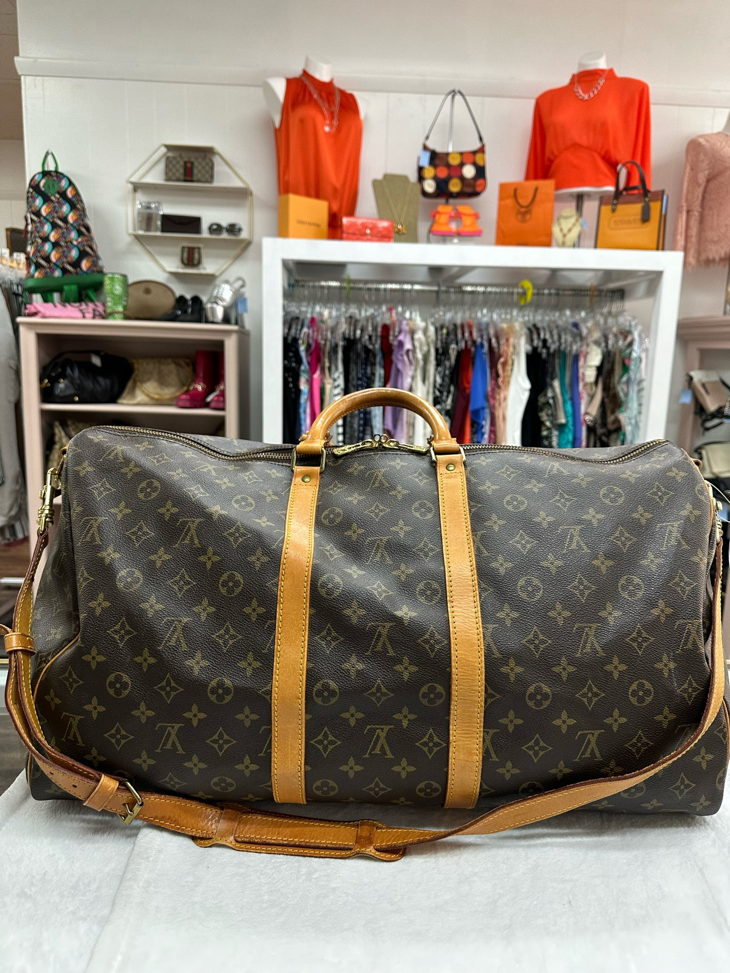 Louis Vuitton Keepall Bandouliere 55