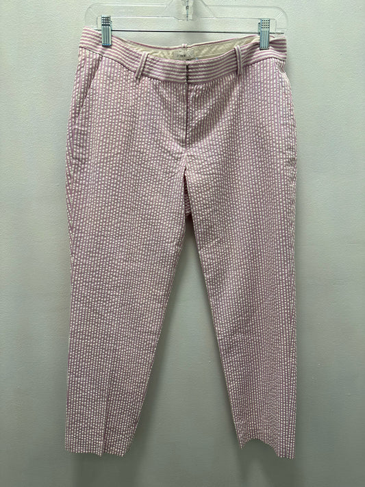 J.Crew Gingham Cafe Capri NWT