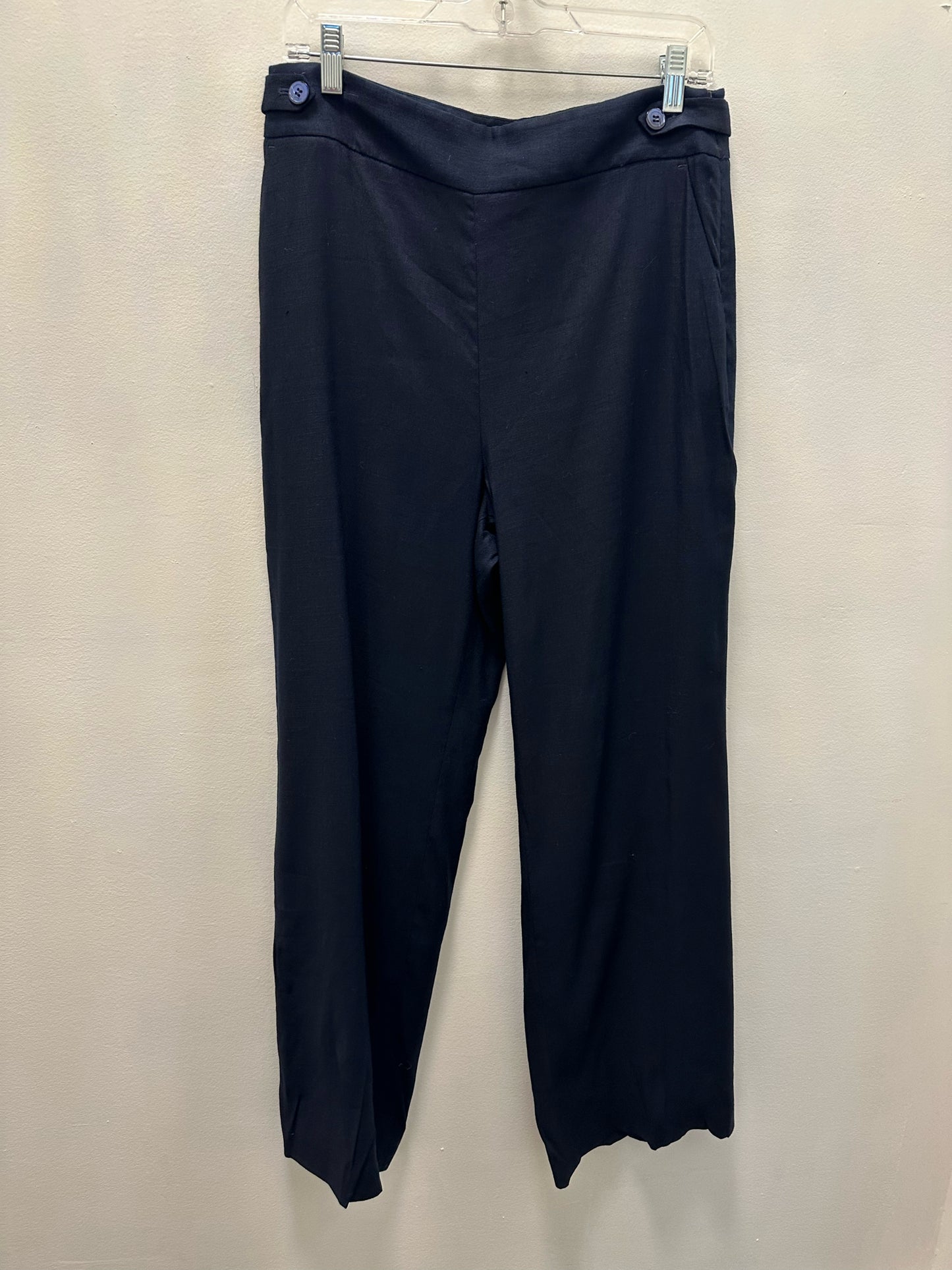 Talbots Navy Flare Pants