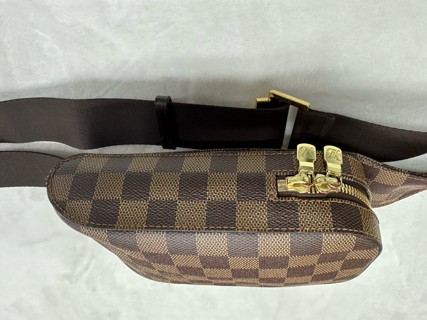 Louis Vuitton Damier Ebene Geronimos Crossbody  Bag