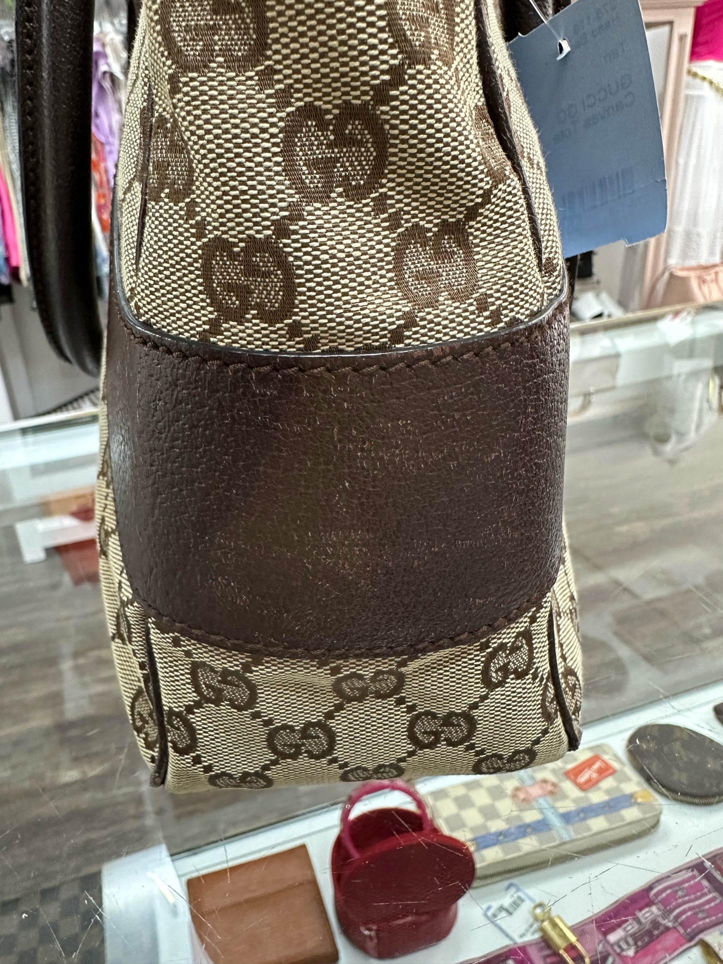 GUCCI GG Canvas Tote