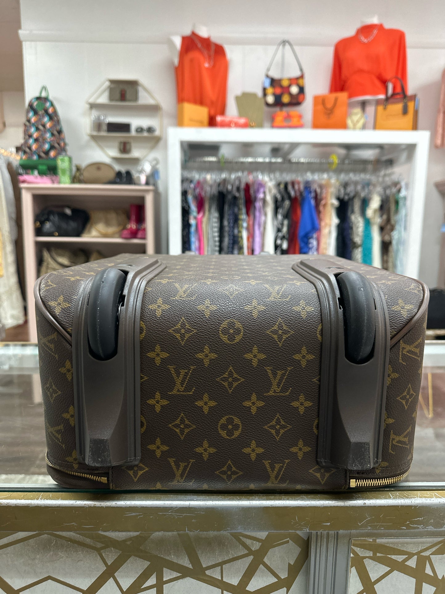 Louis Vuitton Pegase Rolling Carry-On Suitcase