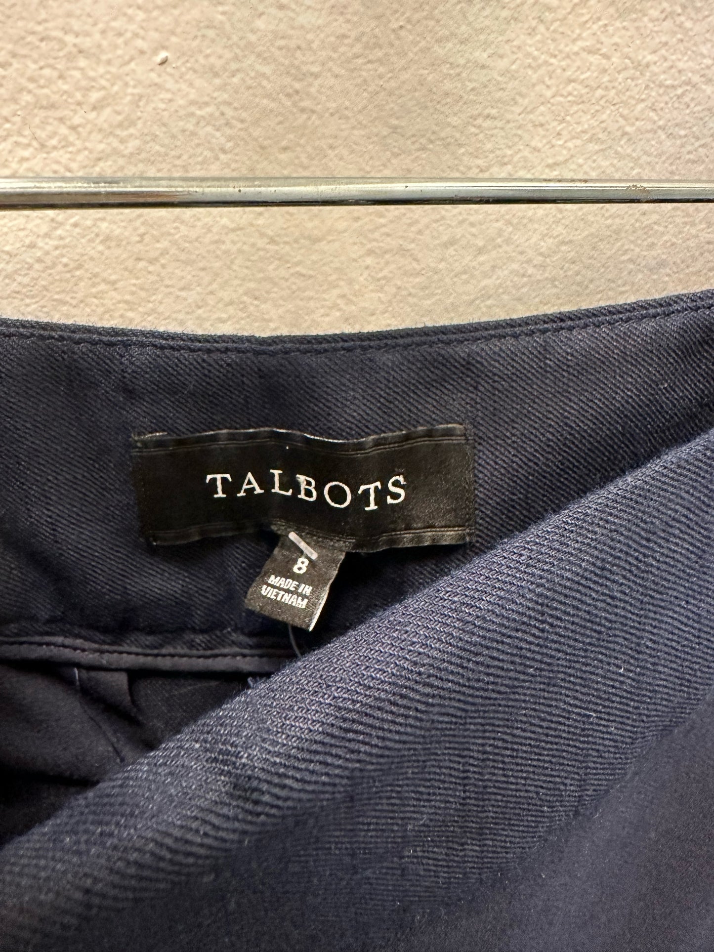 Talbots Navy Flare Pants