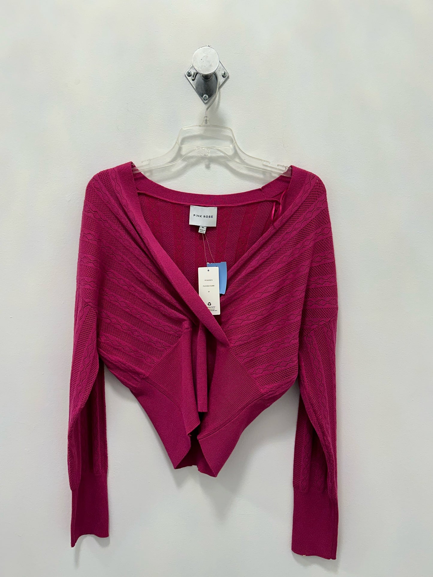 Pink Rose Sweater NWT