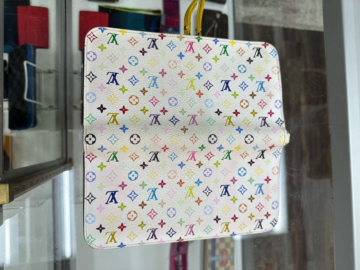 Louis Vuitton Multi White Snap Wallet