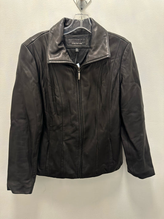 Jones NY Black Leather Jacket