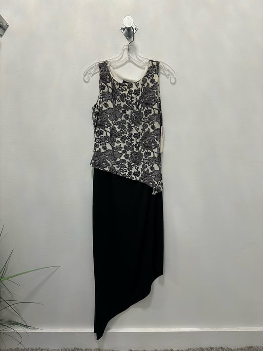 Arianna Black And White Dress NWT