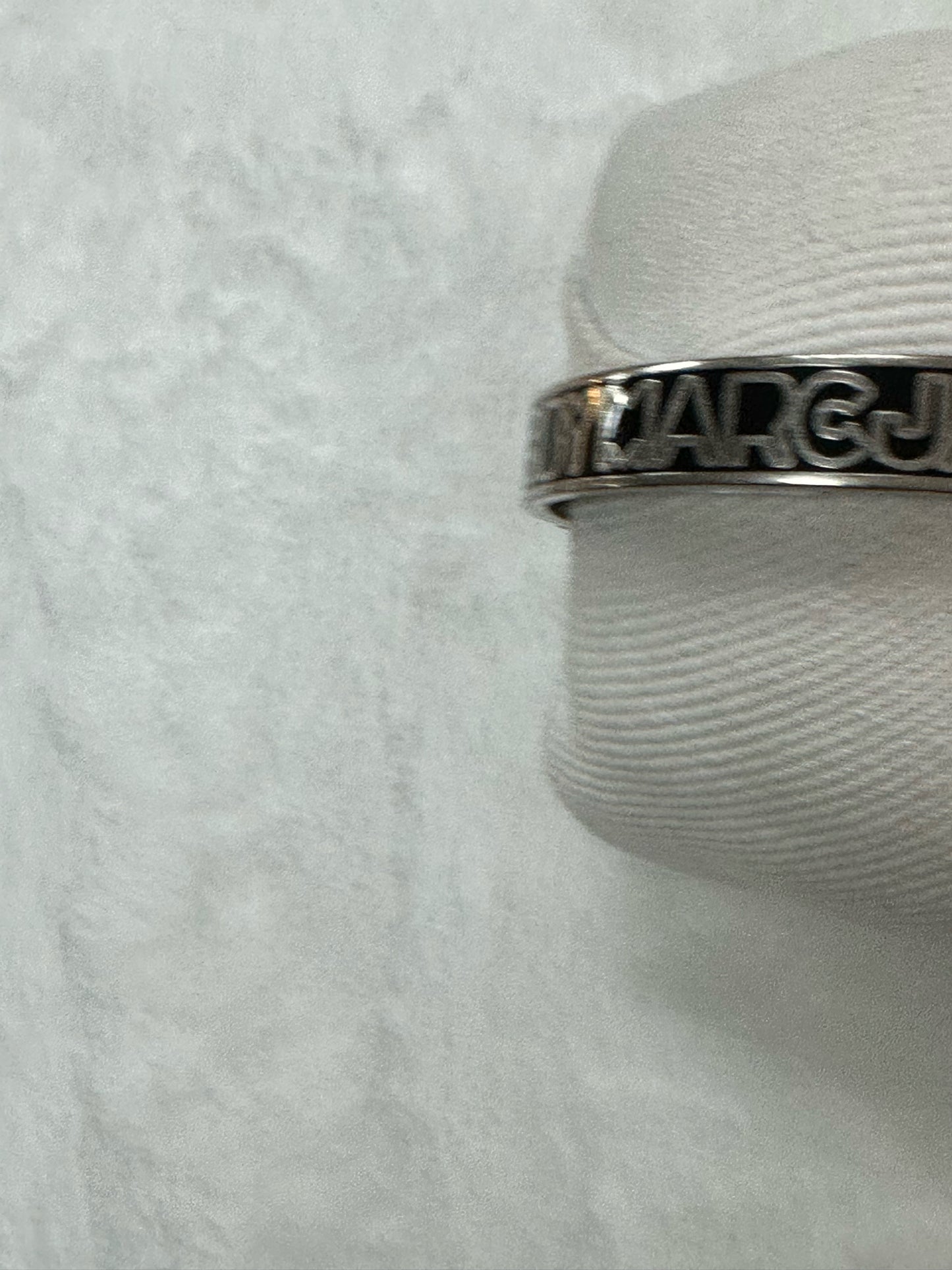 Marc Jacobs Silver Bangle Bracelet