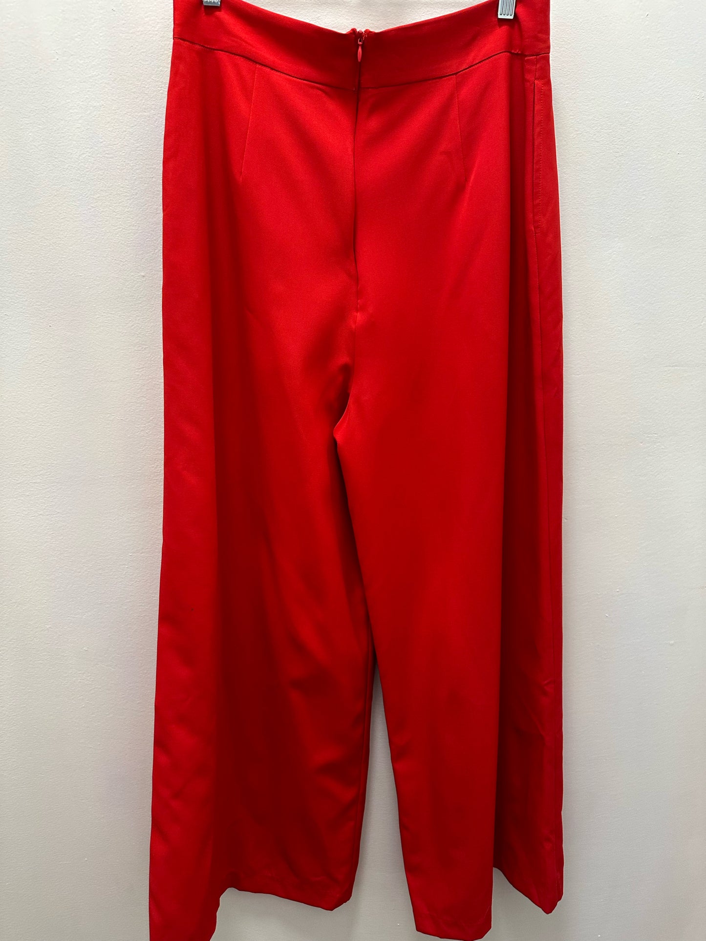 Raquel Red Flare Pants NWT