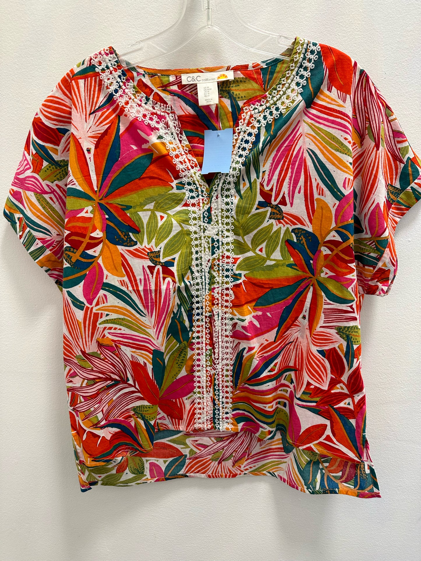 C&C California Multicolored Tropical Print