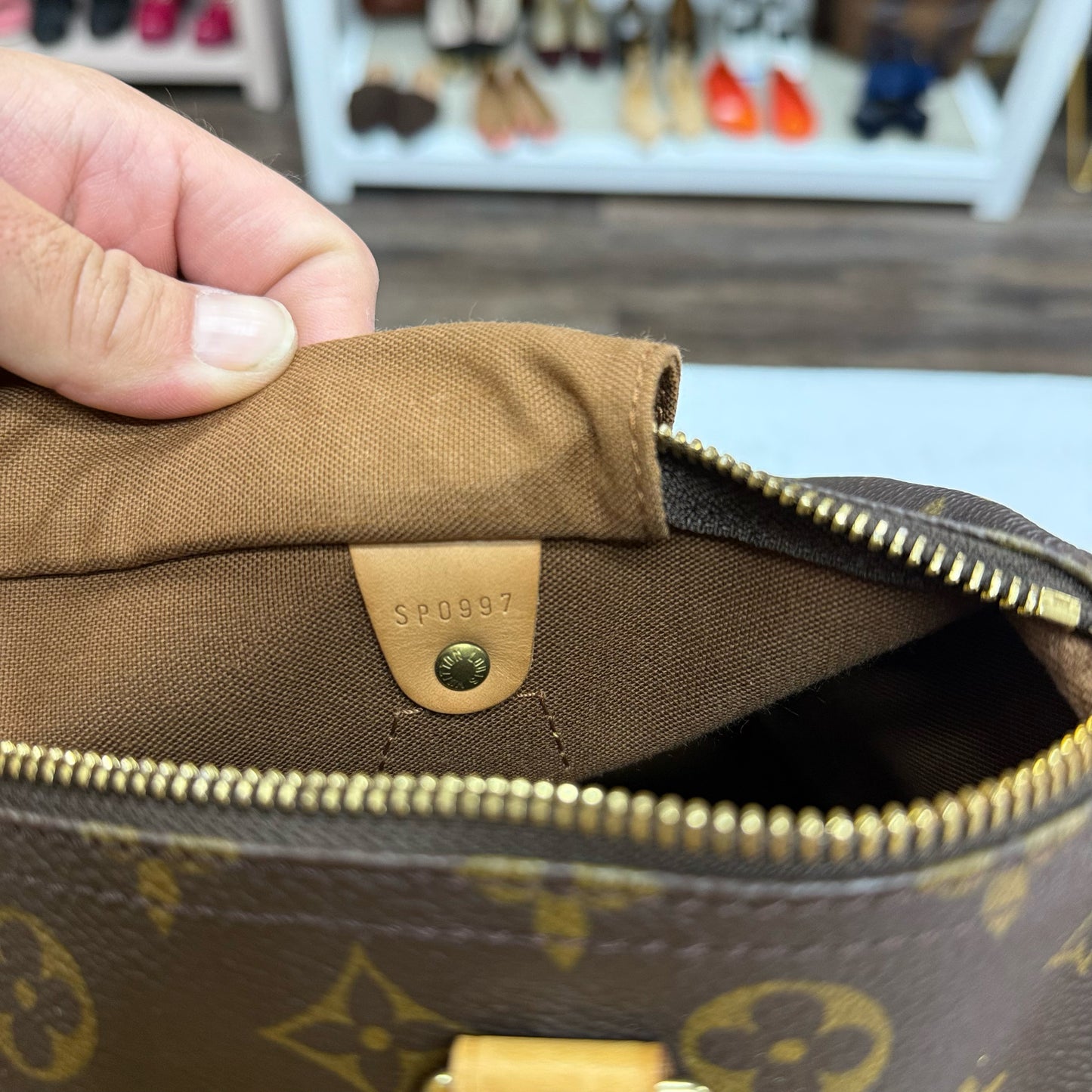 Louis Vuitton Speedy 30 SP0997 *inside mark*