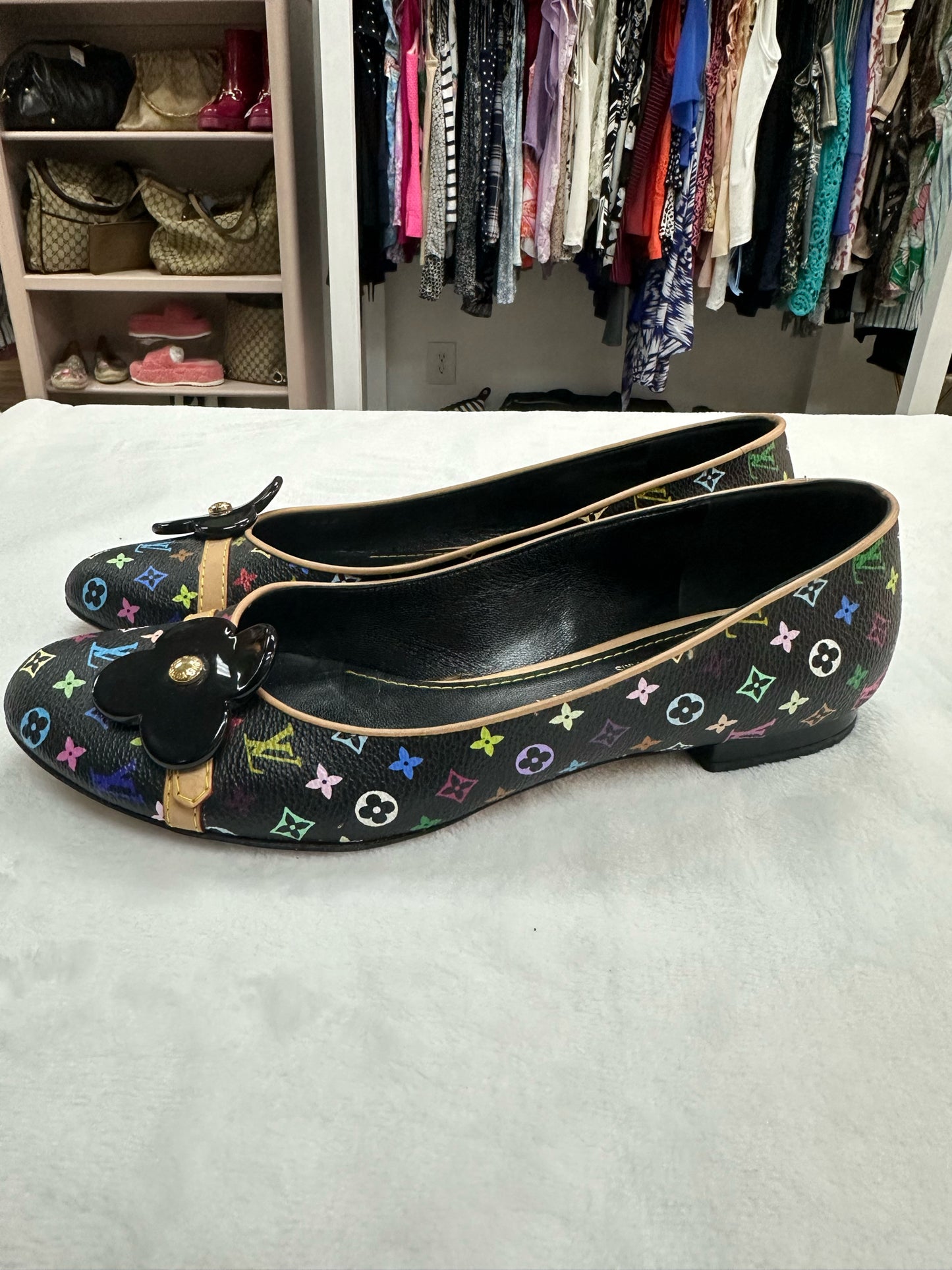 Louis Vuitton Multicolor Ballet Flats