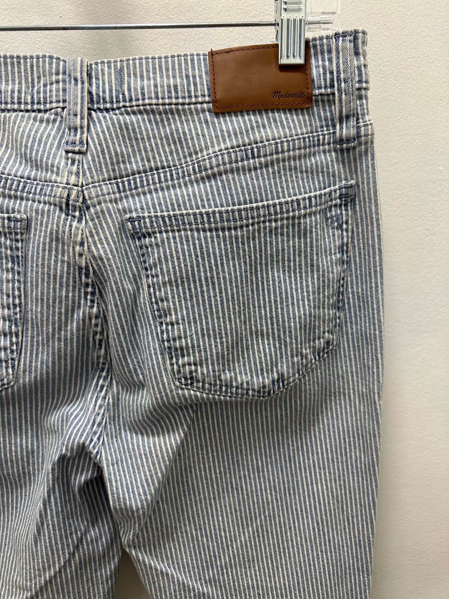 Madewell Pinstripes Jeans