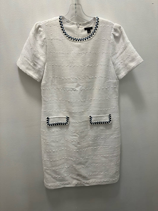 Ann Taylor White Tweed Dress