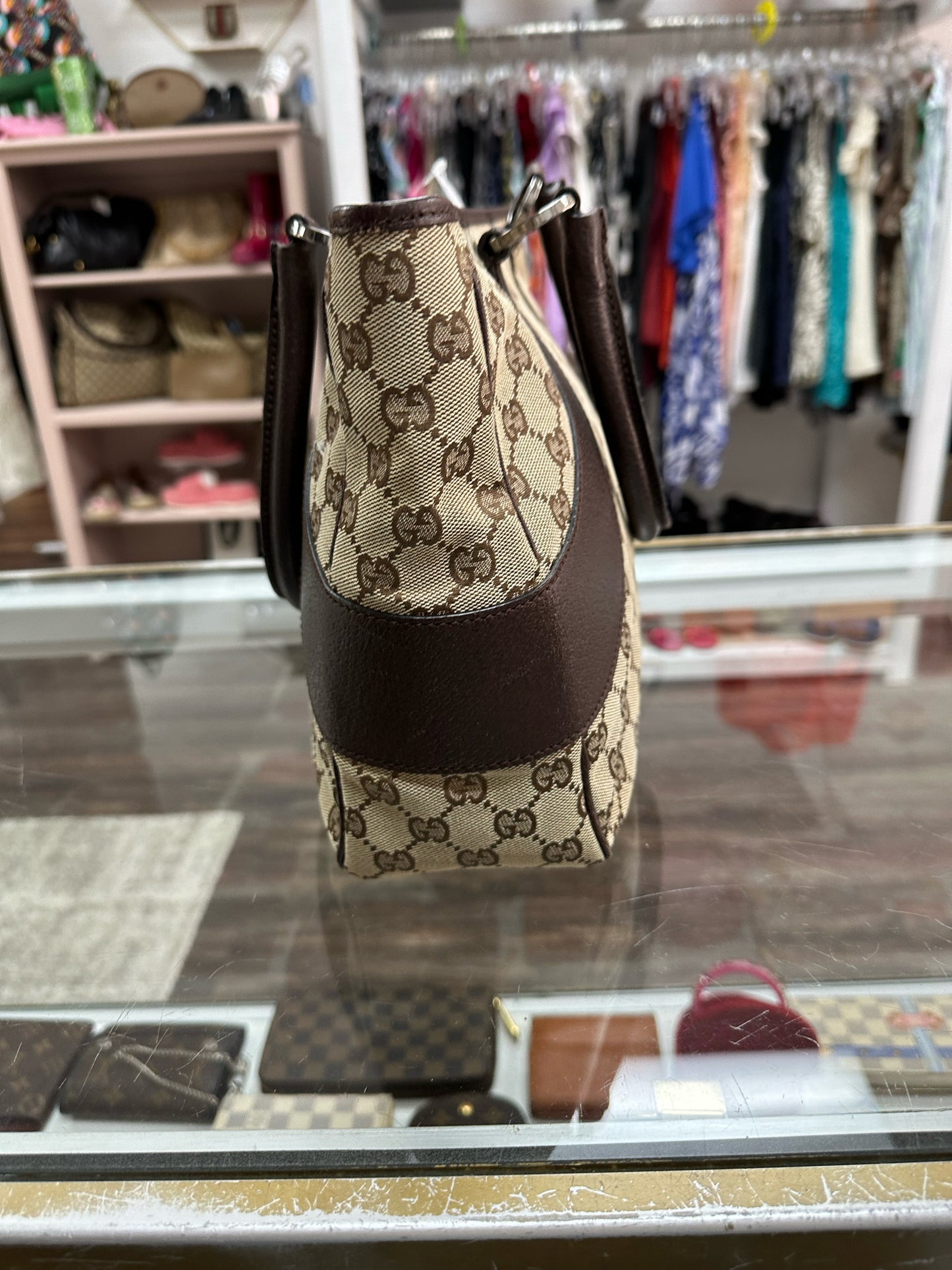 GUCCI GG Canvas Tote