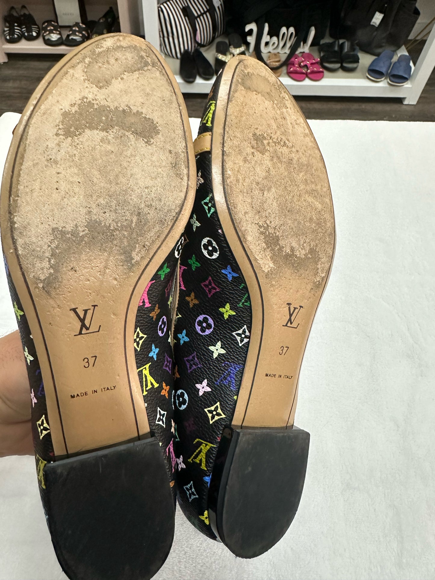 Louis Vuitton Multicolor Ballet Flats