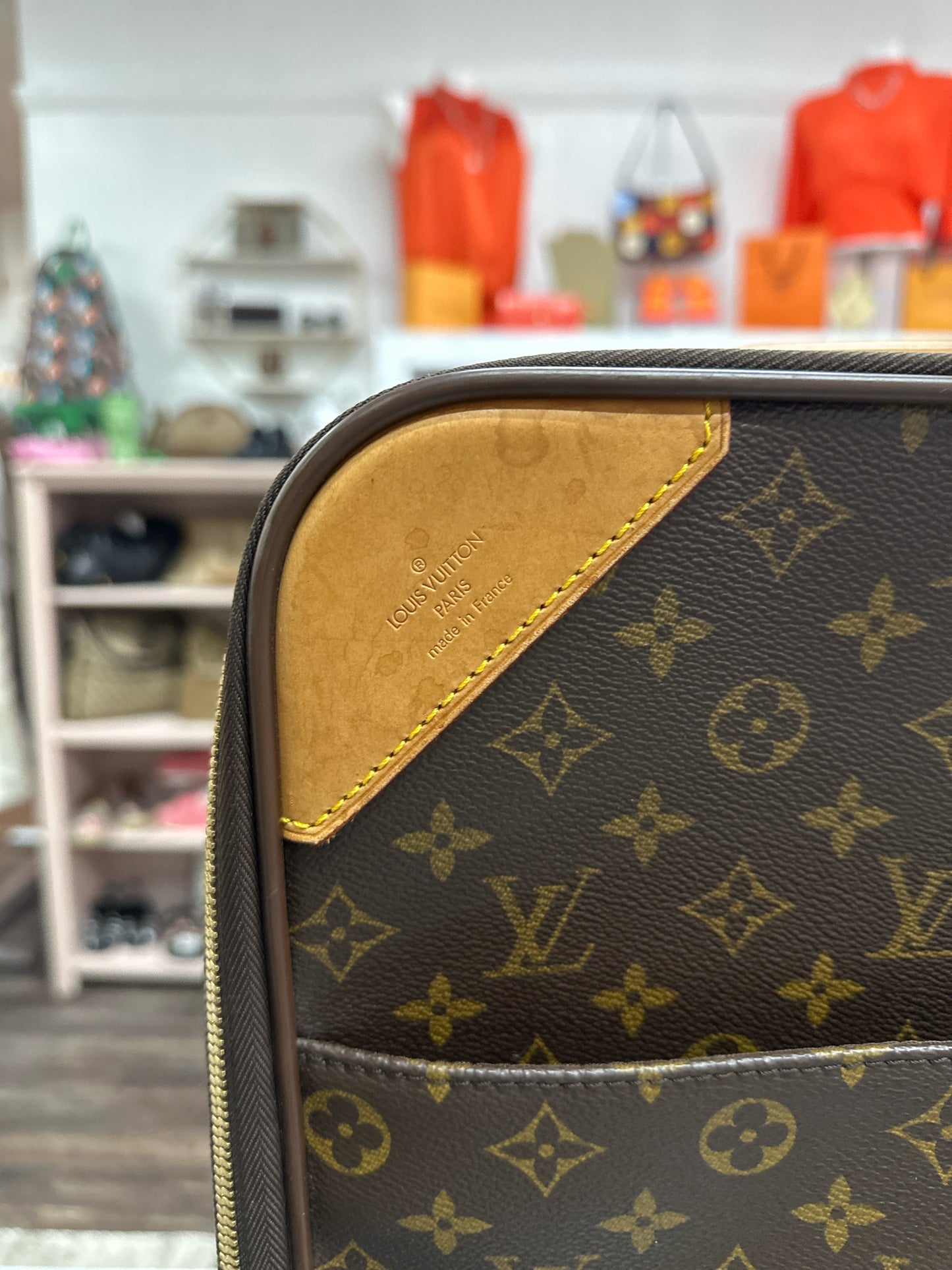 Louis Vuitton Pegase Rolling Carry-On Suitcase