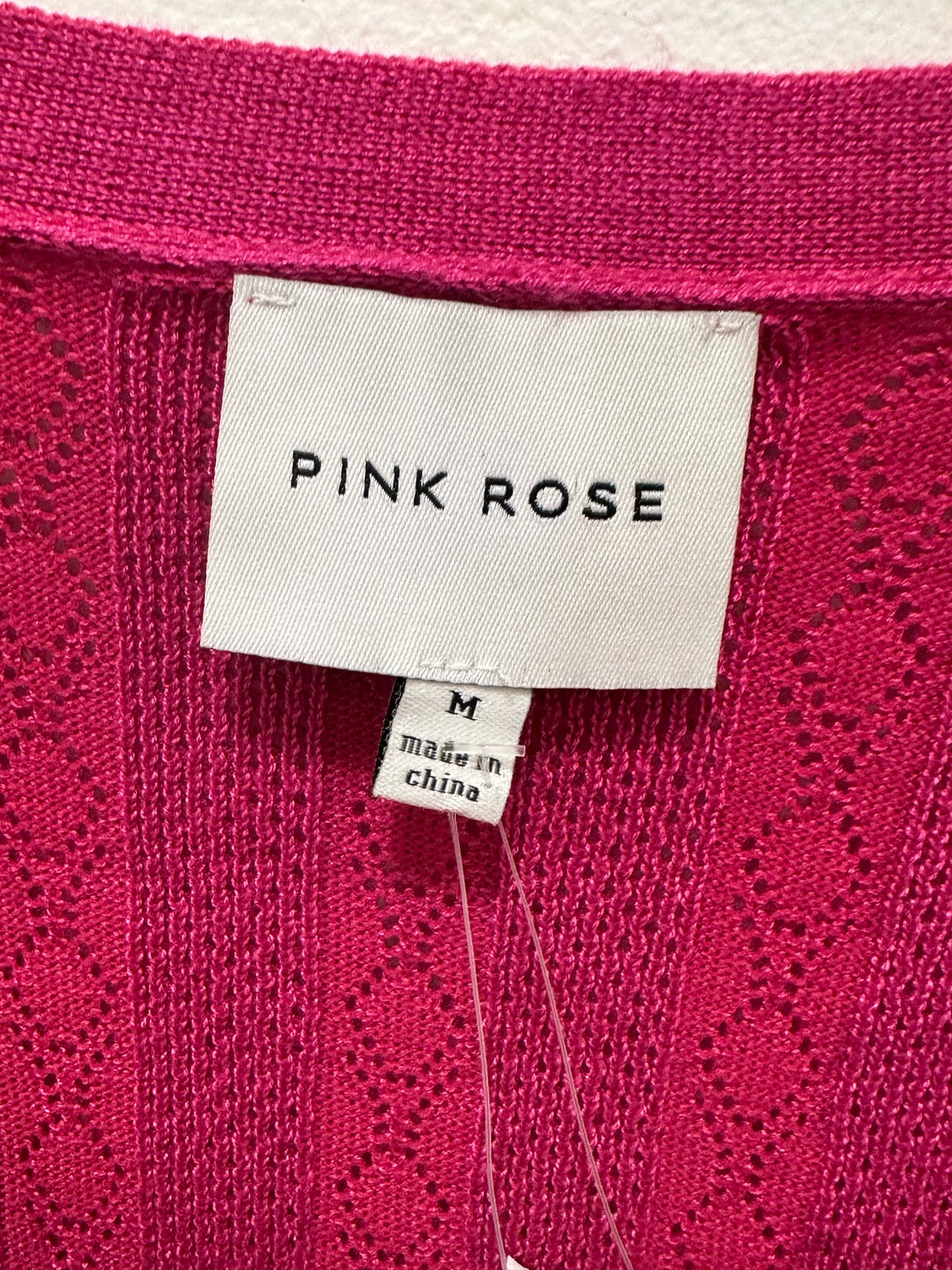 Pink Rose Sweater NWT