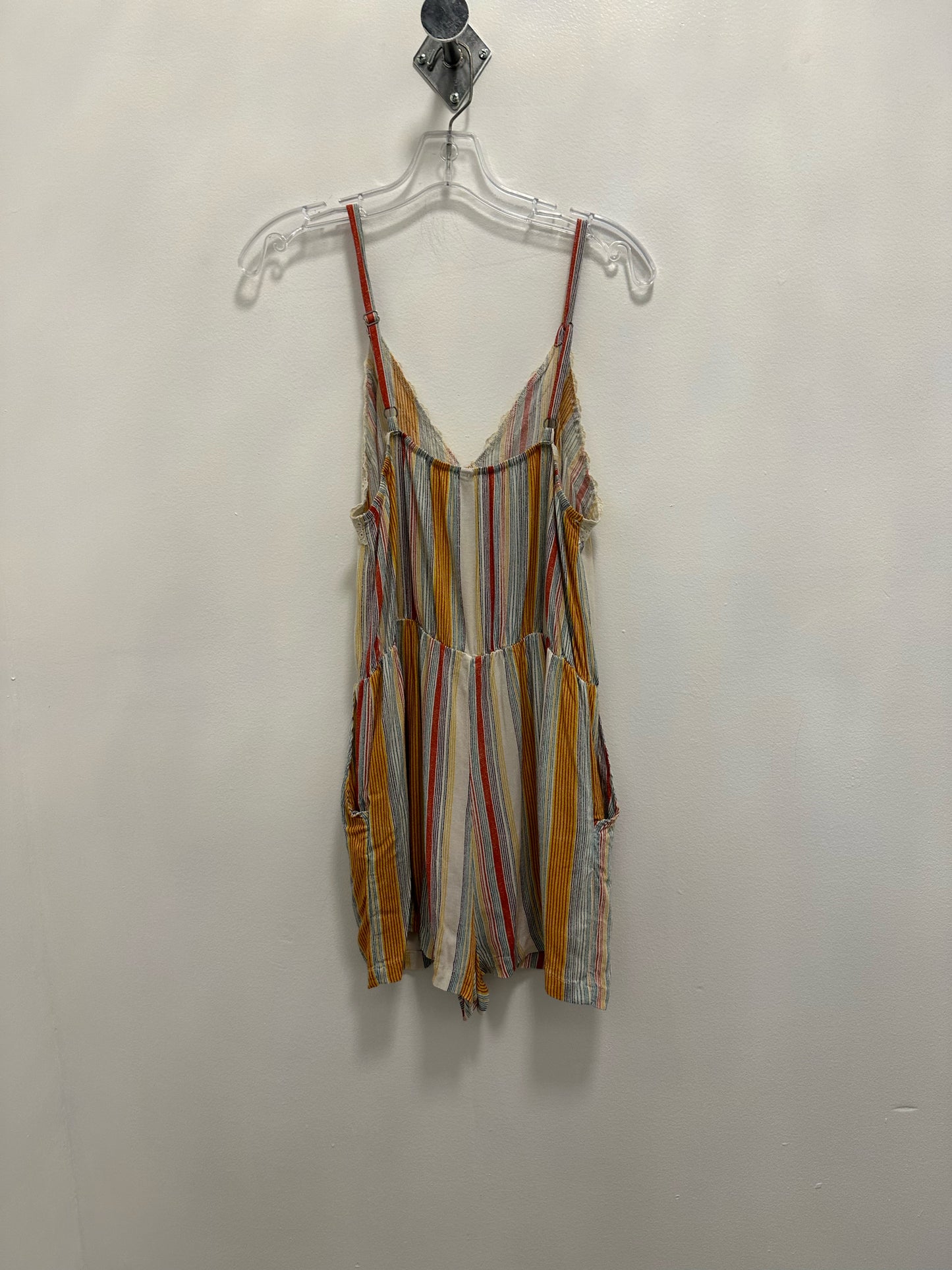 Nevena Rae Multicolored Striped Romper