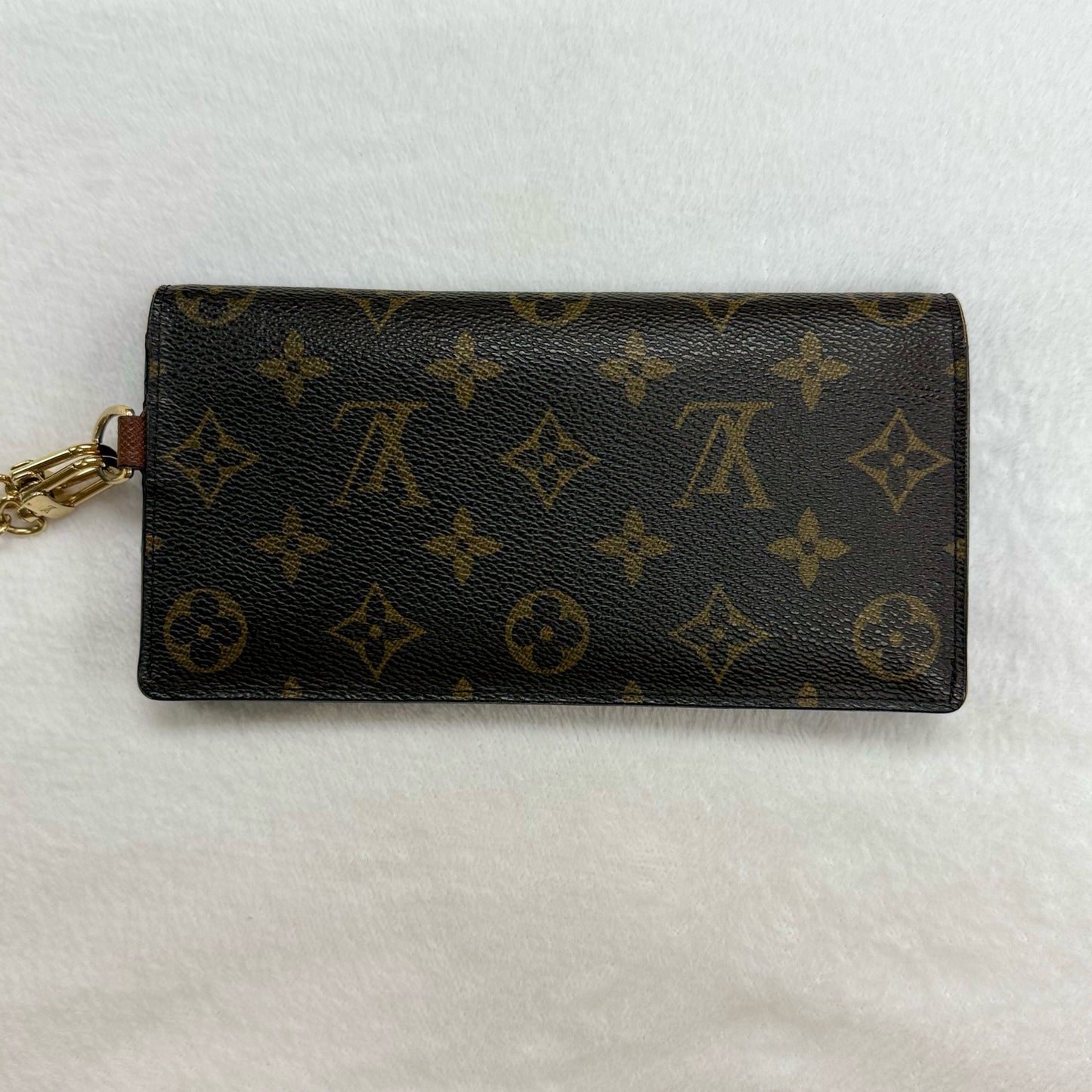 Louis Vuitton Accordeon Snap Wallet W/ Chain