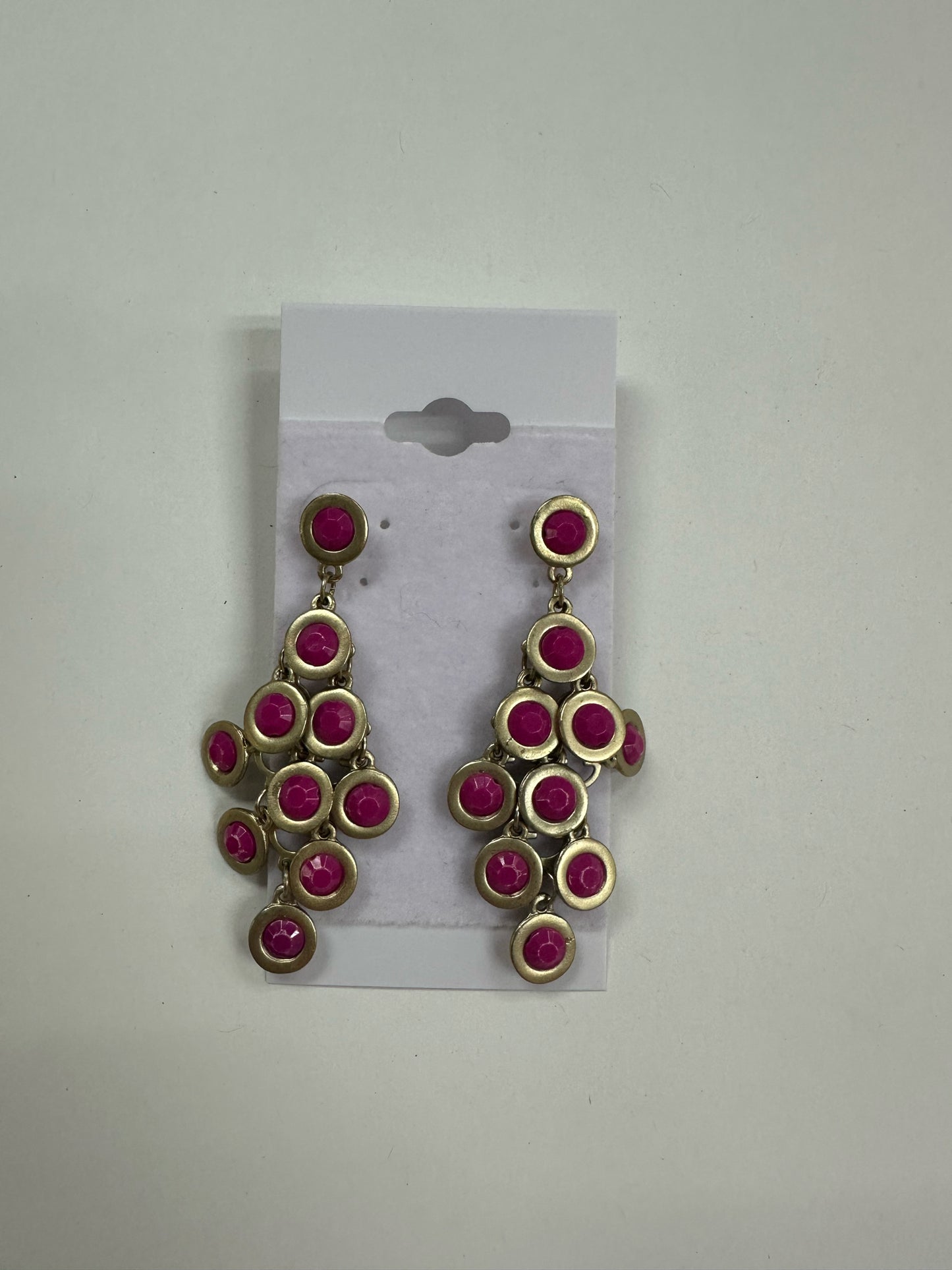 Pink Dangle Earrings