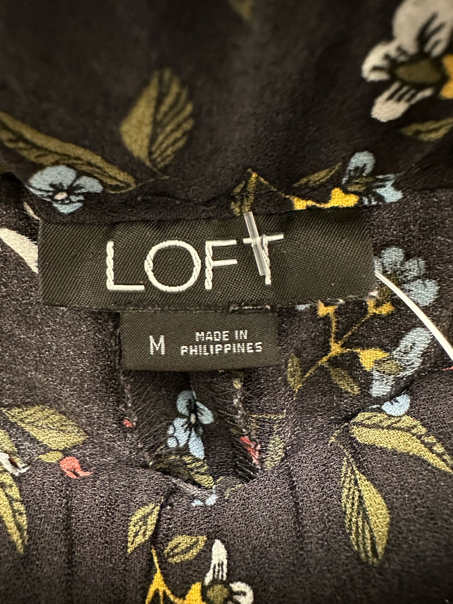 LOFT Floral Drawstring Shorts