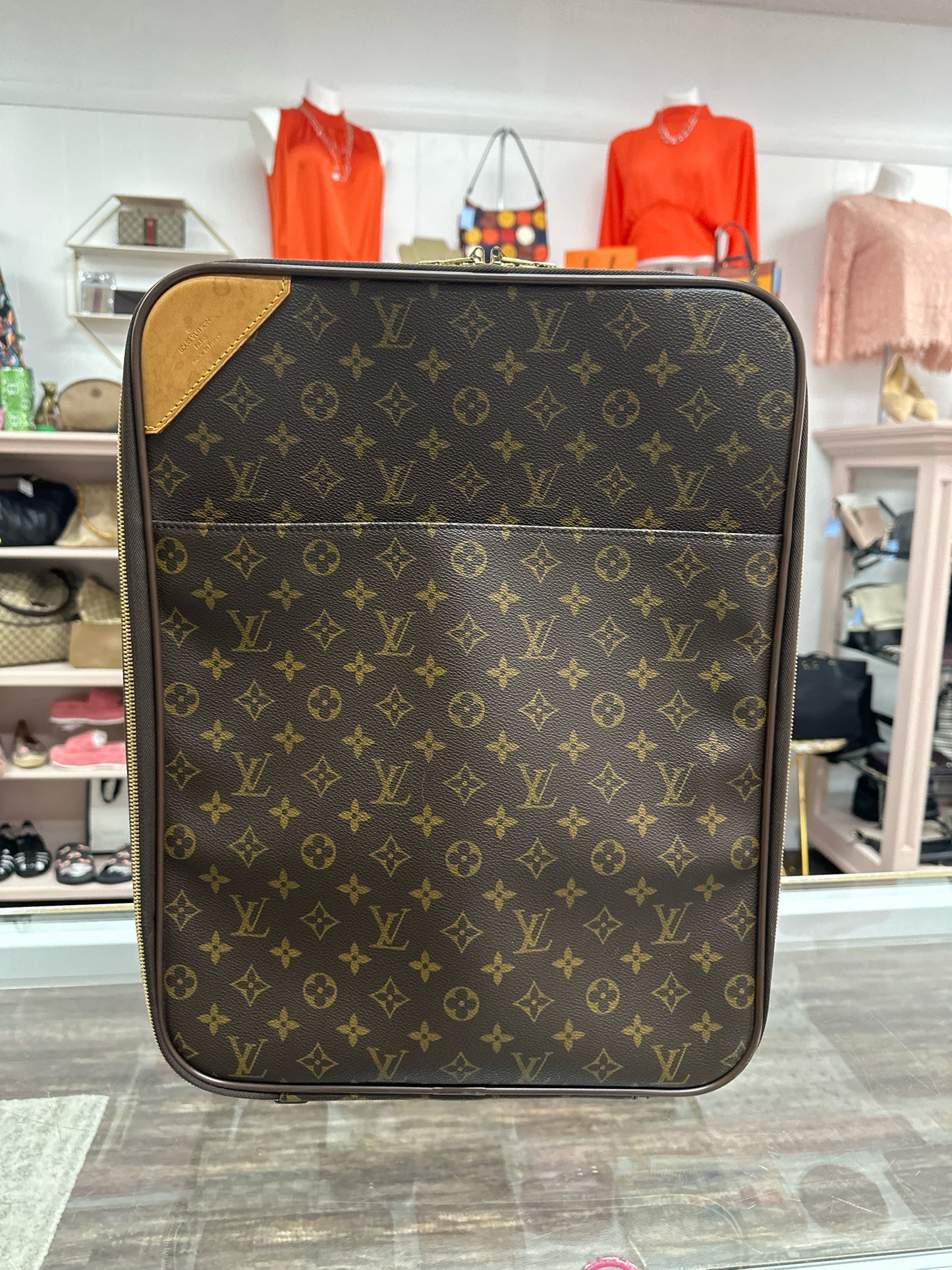 Louis Vuitton Pegase Rolling Carry-On Suitcase