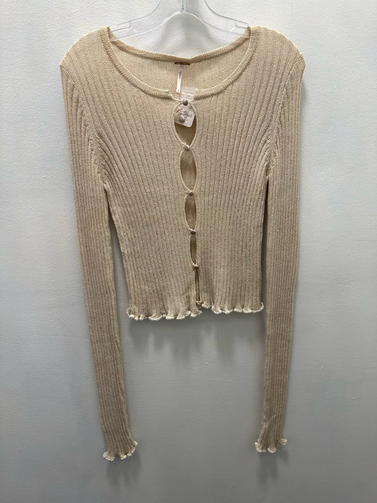 Free People Beige Sweater NWT