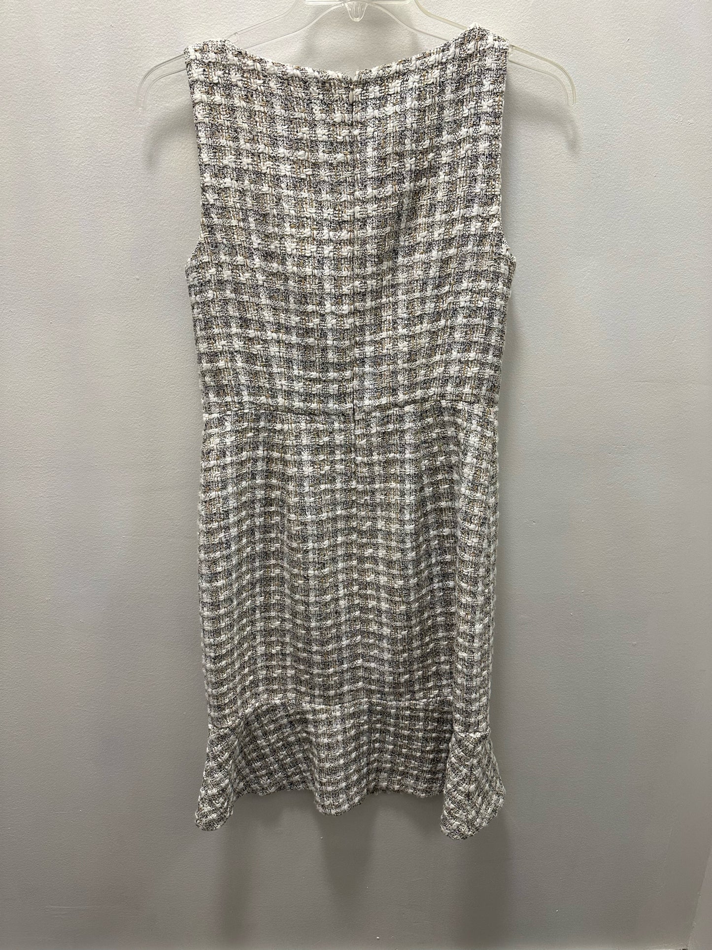 Ann Taylor White Tweed Dress