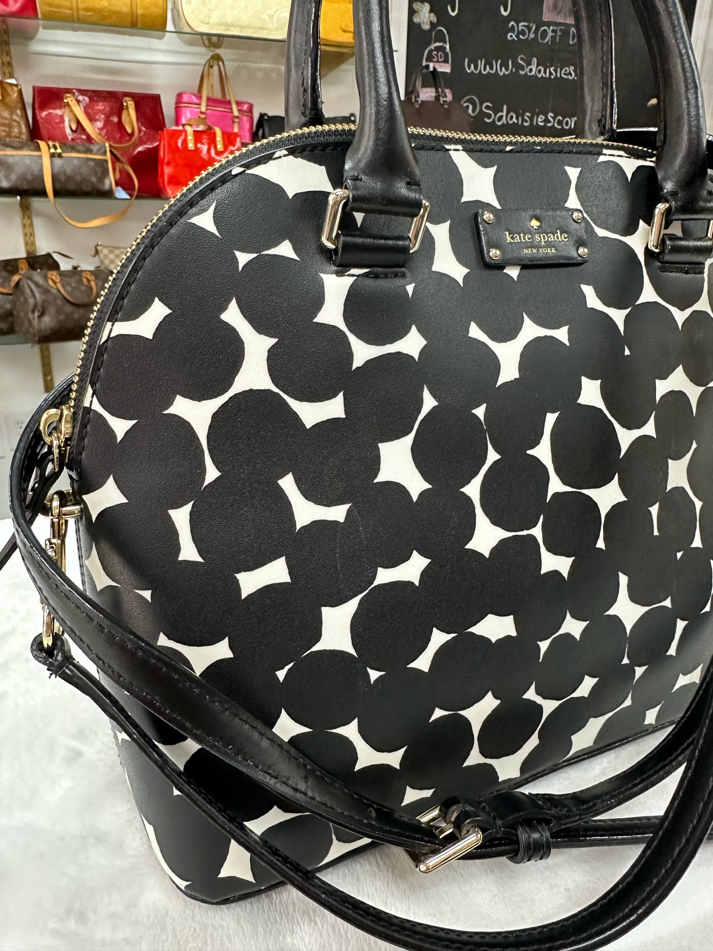 Kate Spade Grove Street Printed Dot Purse