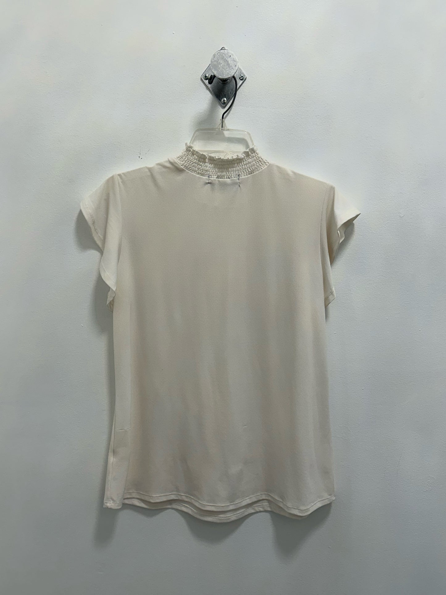 Adrienne Vittadini White Short Sleeve