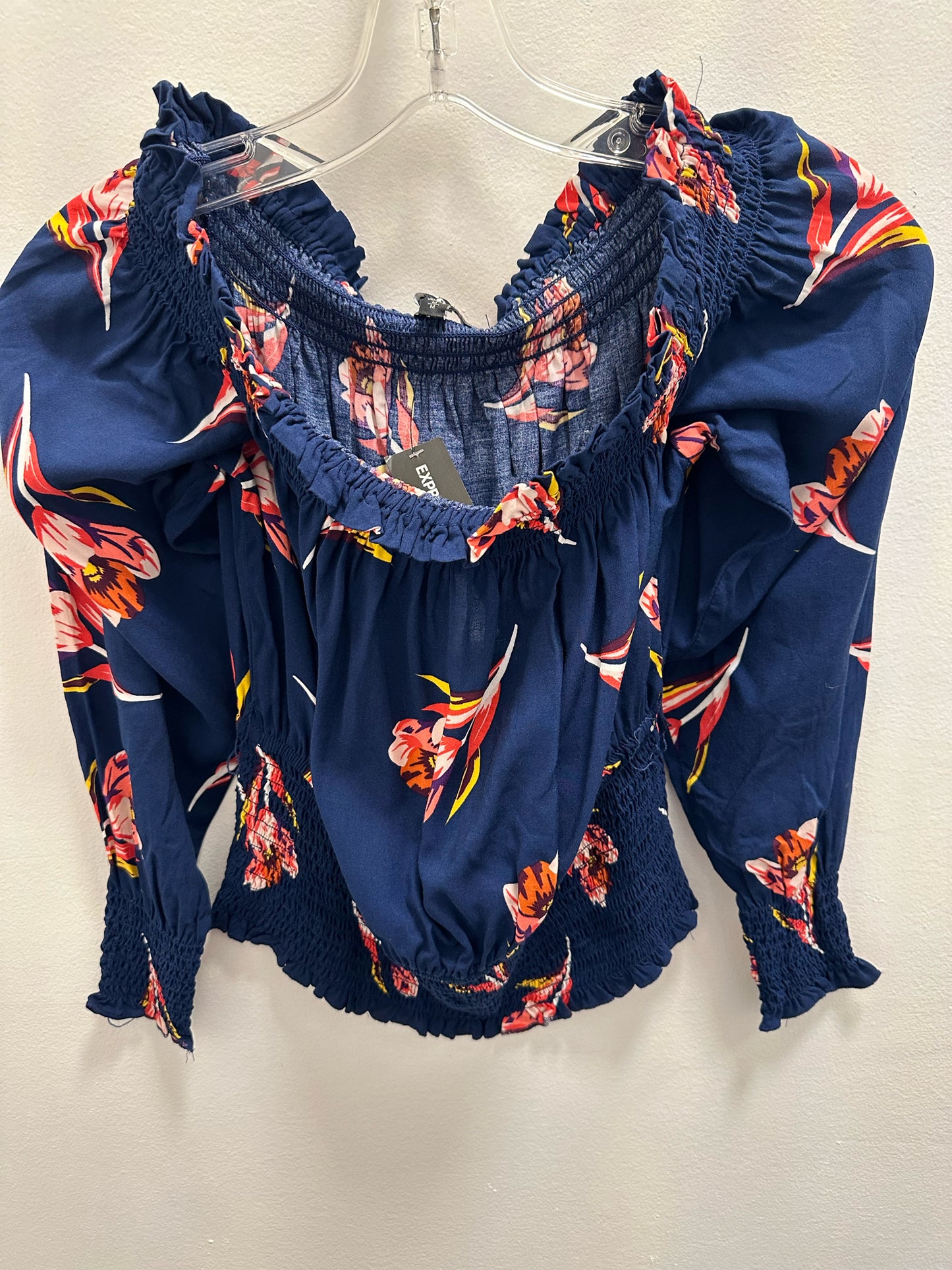 Express Floral Blouse NWT