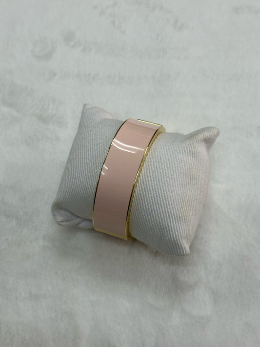 J.Crew Pink And Gold Bangle Bracelet