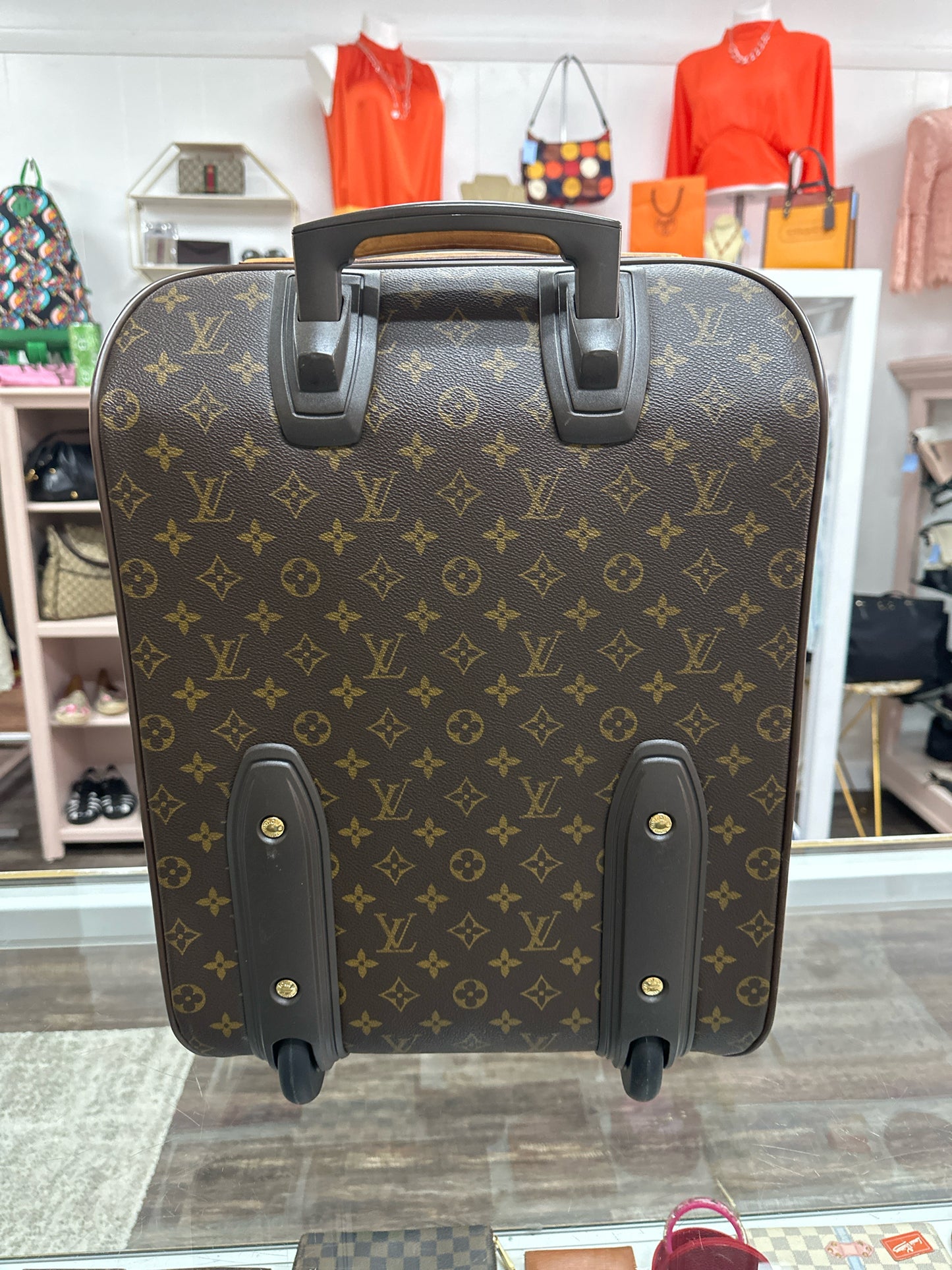 Louis Vuitton Pegase Rolling Carry-On Suitcase