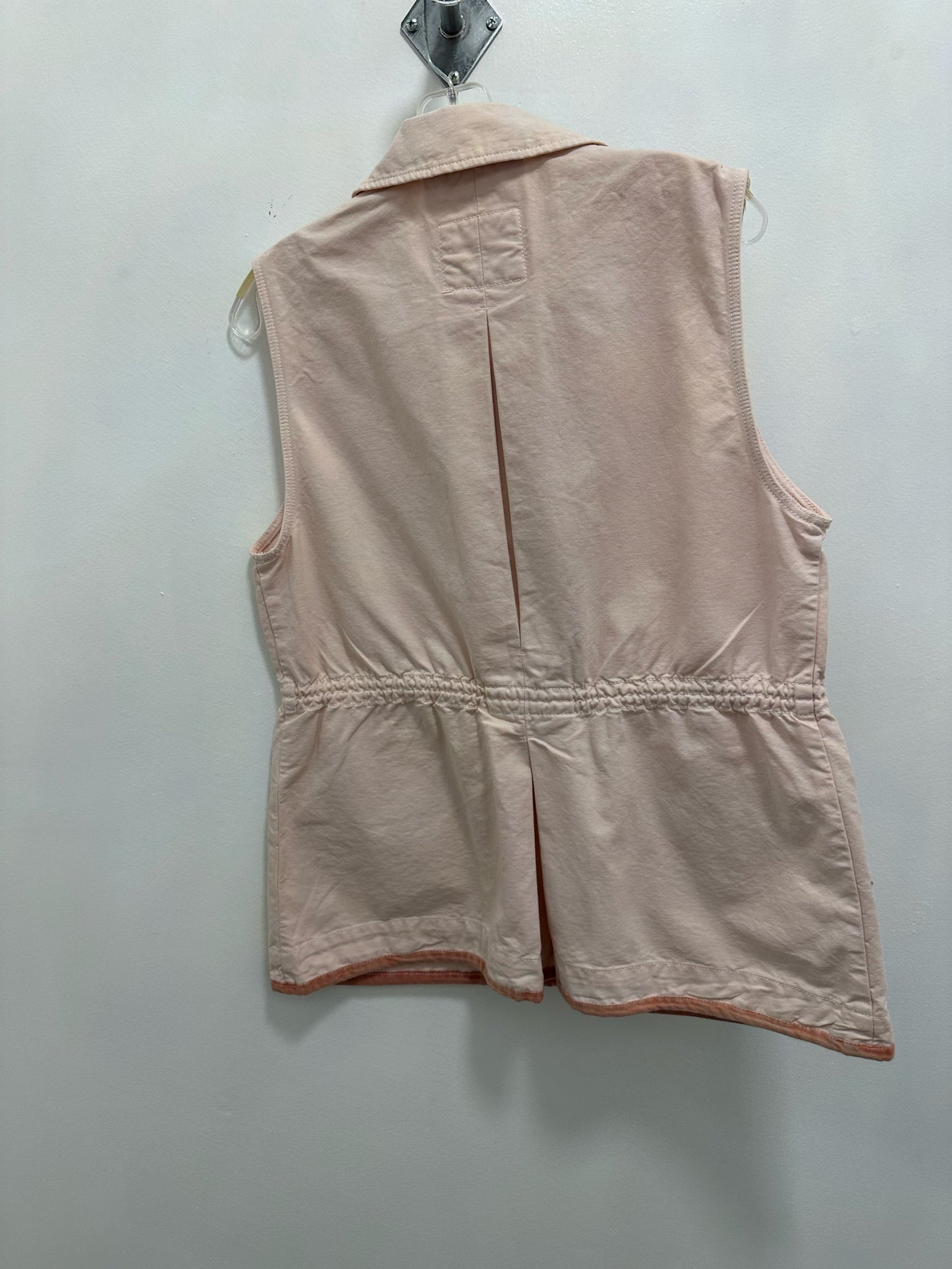 Abercrombie & Fitch Baby Pink Button Up Vest NWT