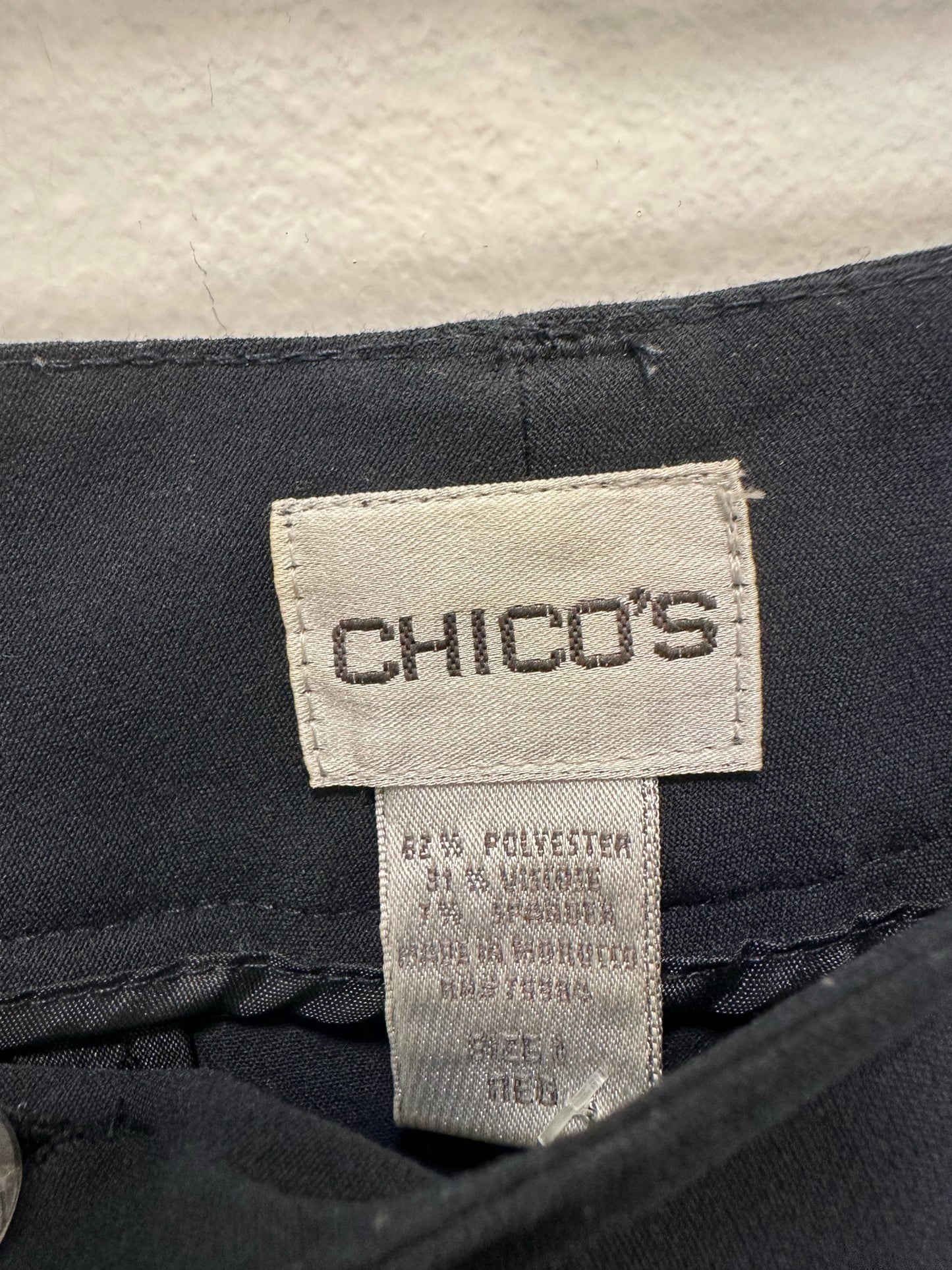 Chicos Navy Blue Dress Pants