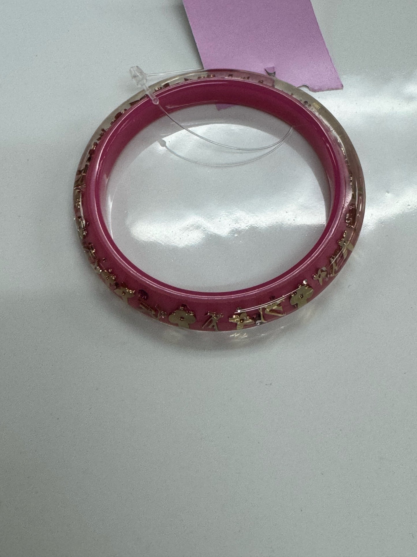 Louis Vuitton Pink Inclusion Bracelet