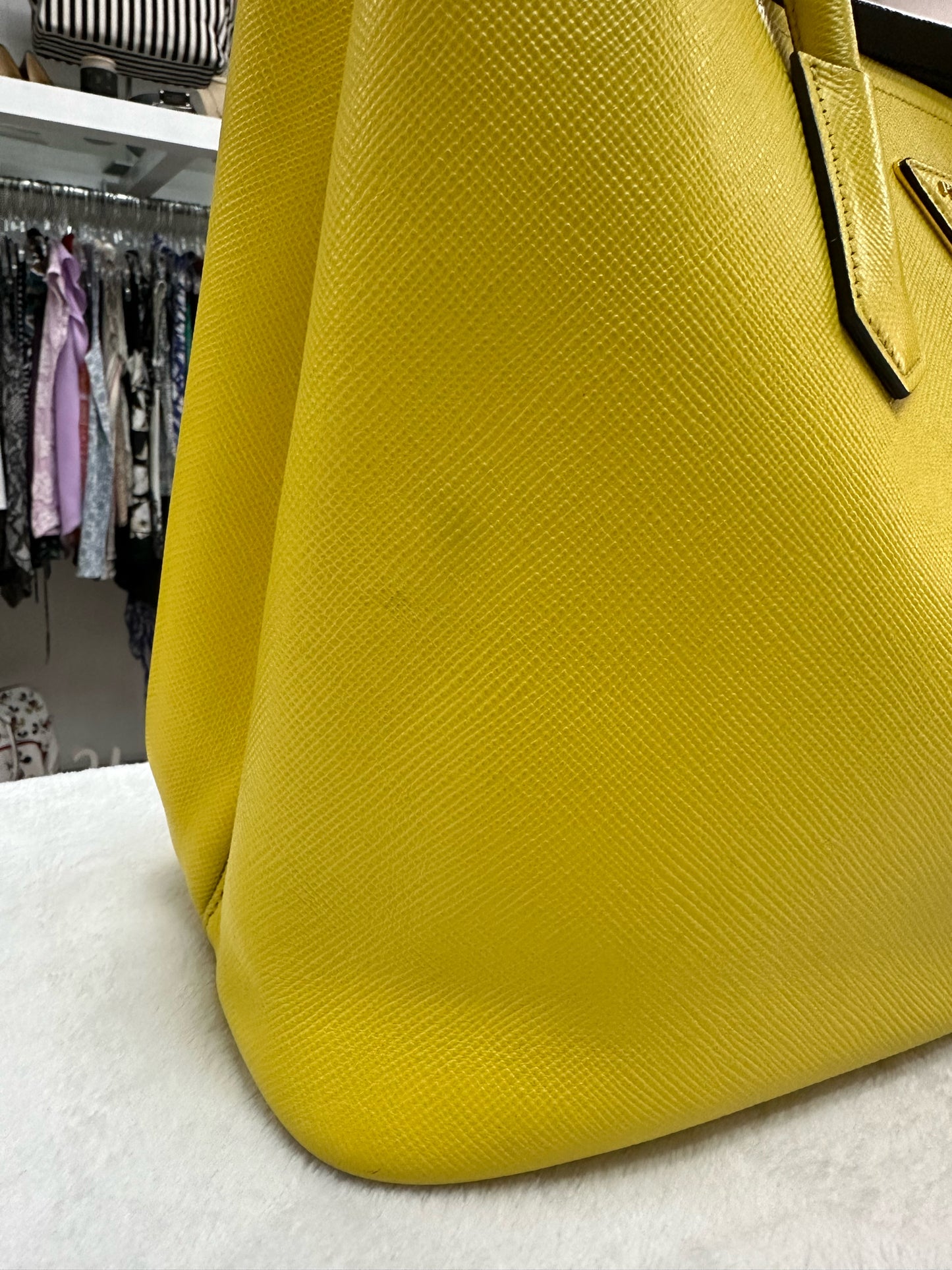 Prada Saffiano Leather Double Tote