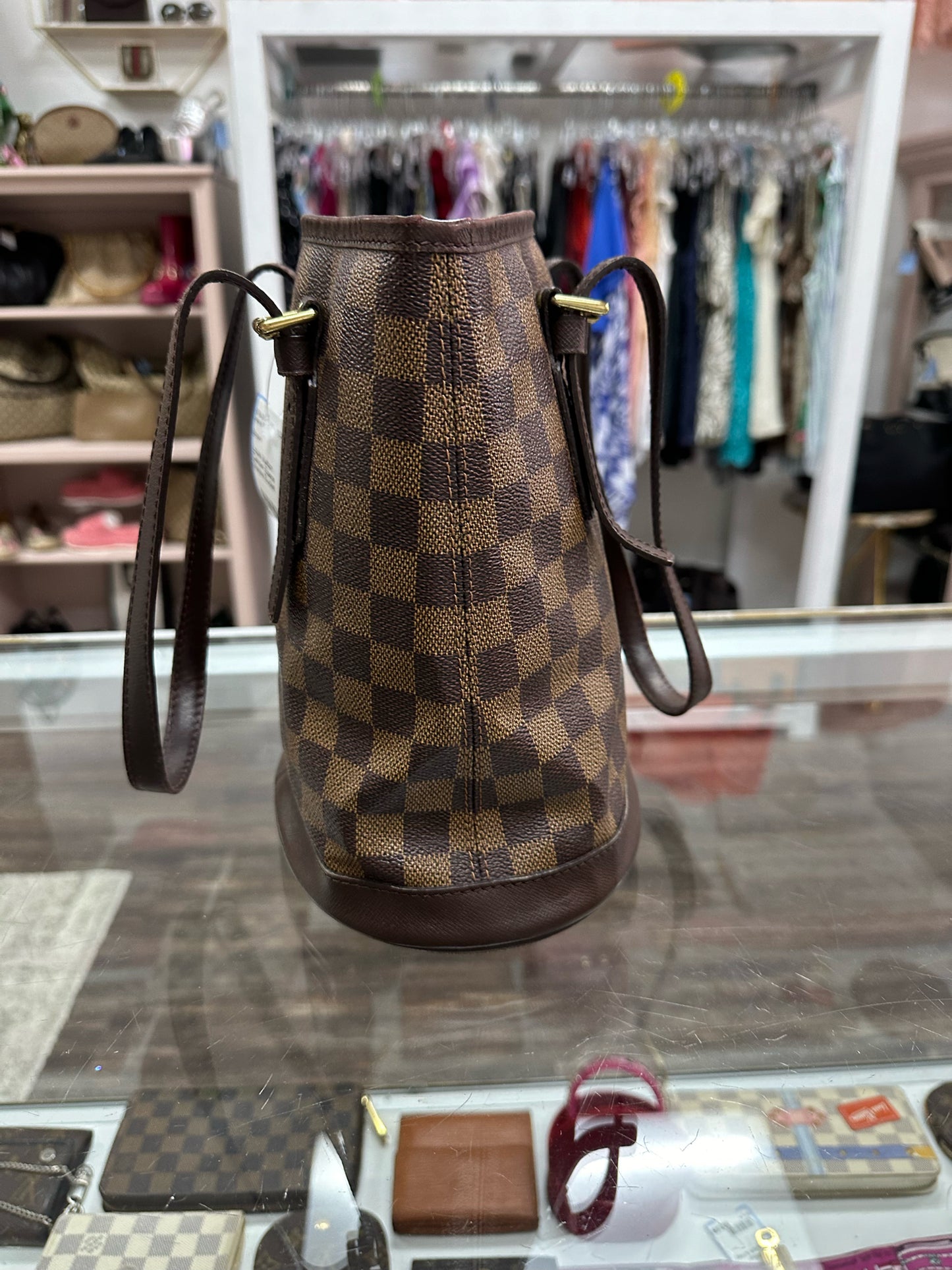 Louis Vuitton Damier Ebene Marais Bucket