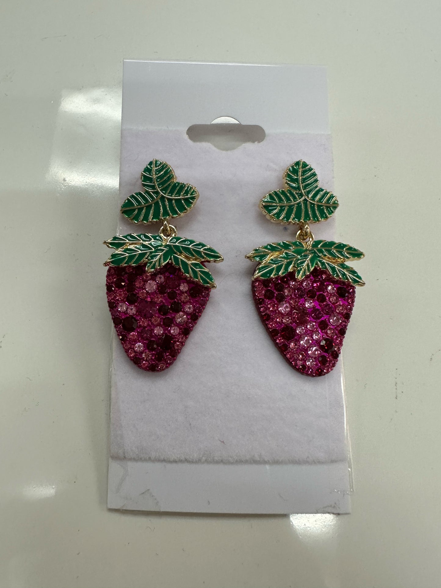 Strawberry Dangle Earrings